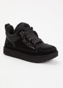 UGG Lowmel sneaker met suède detais