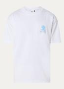 New Amsterdam Surf Association Oyster T-shirt met logo- en backprint