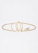 Chloé Iconic schakelriem met logo