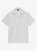 Reiss Max regular fit overhemd met gestreept patroon