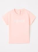 Fendi T-shirt met logoborduring