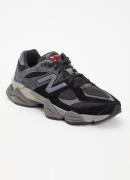 New Balance 9060 sneaker met suède details
