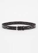 Isabel Marant Liliana riem van leer met studs