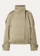 Acne Studios Double-breasted jack met opstaande kraag