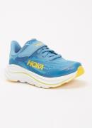 HOKA Clifton 10 hardloopschoen met gebreid bovenwerk en logo