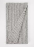 Ralph Lauren Sjaal in merino wolblend 188 x 23 cm