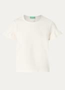 Benetton Top met ruches