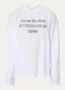 Acne Studios Longsleeve met logoprint