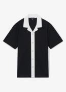 Reiss Aster T-shirt met button down kraag