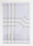 Burberry Sjaal van kasjmier met ruitdessin en franjes 170 x 30 cm