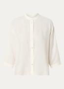 OPUS Fanari blouse met ronde hals