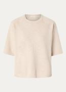 Claudia Sträter Fijngebreide top met ronde hals