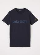 Lyle & Scott T-shirt met logoprint