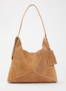 Dune London Dearest schoudertas van suède