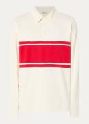 forét Regular fit polo met logoborduring