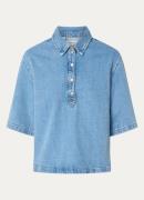 Selected Liva tuniek van denim