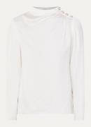 L.K.Bennett Samantha tuniek met sierknopen