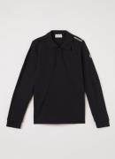 Moncler Polo van piqué katoen met logo