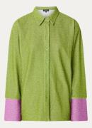 Refined Department Polly blouse met lurex