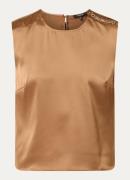 NIKKIE Lodi mouwloze top met logo