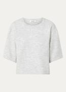 Modström Petronella fijngebreide top met ronde hals