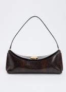 Jacquemus Le Calisso schoudertas van kalfsleer met slangenstructuur