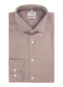 Olymp Slim fit overhemd met microdessin