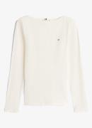Tommy Hilfiger Longsleeve met ribstructuur