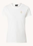 JOSH V Zoe T-shirt met logoborduring