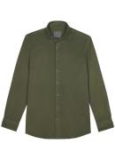 Profuomo Regular fit overhemd met cut away kraag