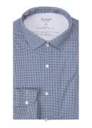 Olymp Regular fit overhemd met print en stretch