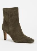 Dune London Ovation enkellaarsje van suède