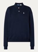 Ralph Lauren Sweater met polokraag en logoborduring en backprint