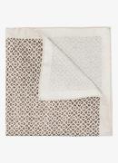 Reiss Grato pochet van zijde met grafische print