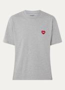Carhartt WIP Heart T-shirt met logoborduring