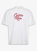 Calvin Klein T-shirt met logoborduring