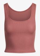 SKIMS Cotton Rib cropped tanktop met ribstructuur