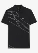 BOSS Paddy regular fit polo met grafische print