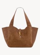 Saint Laurent Le 5 À 7 Bea shopper van kalfssuède