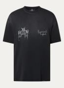 Represent T-shirt met logo- en backprint
