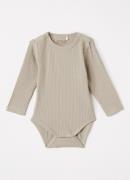 Huttelihut Romper met ribstructuur