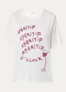 Fabienne Chapot Rose T-shirt met print
