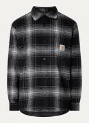 Carhartt WIP Brennan overshirt met ruitdessin en borstzak