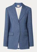 JOSH V Nila blazer met schoudervulling en klepzakken