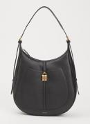 DeMellier The Siena schoudertas van leer met verstelbare schouderriem