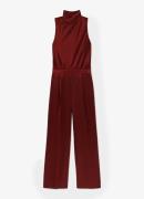 Reiss Farah jumpsuit van satijn met cape