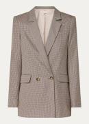 Expresso Blazer met pied-de-poule dessin en klepzakken