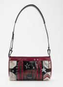 Zadig&Voltaire Sunny Moody crossbodytas van leer met verstelbare schou...