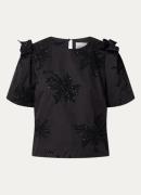 MUNTHE Ryme tuniek met pailletten