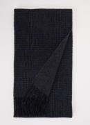 Ralph Lauren Classic Reversible sjaal in wolblend 168 x 25cm
